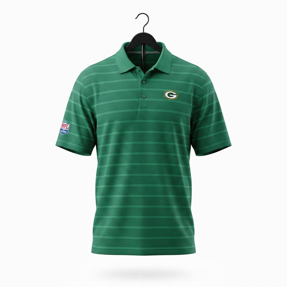 Adidas Green Bay Packers NFL Alumni Golf Polo Shirt Men’s 3XL Green